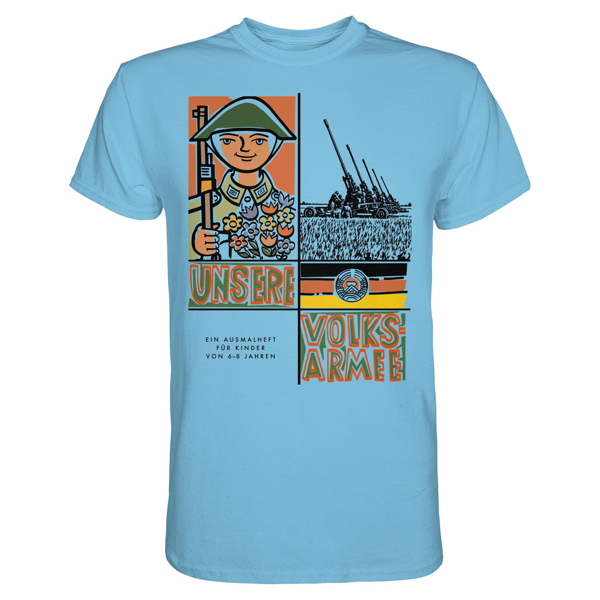 NVA - UNSERE VOLKSARMEE (AUSMALHEFT) | DDR Ostalgie Shirt Unisex