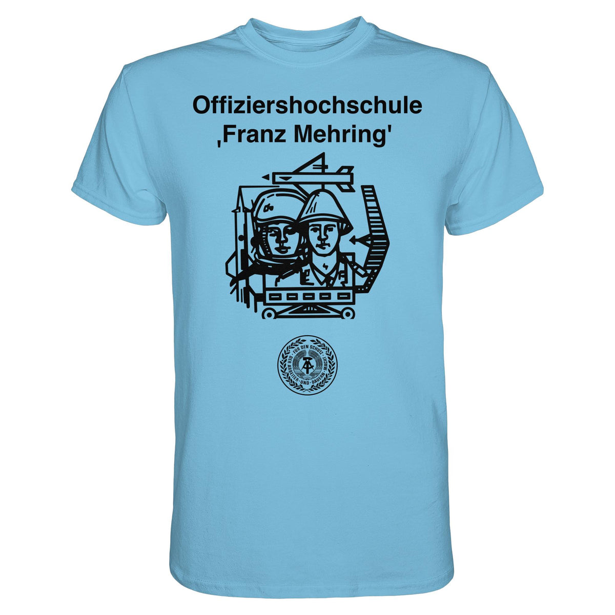 DDR Ostalgie Shirt Unisex • NVA - OFFIZIERSHOCHSCHULE FRANZ MEHRING