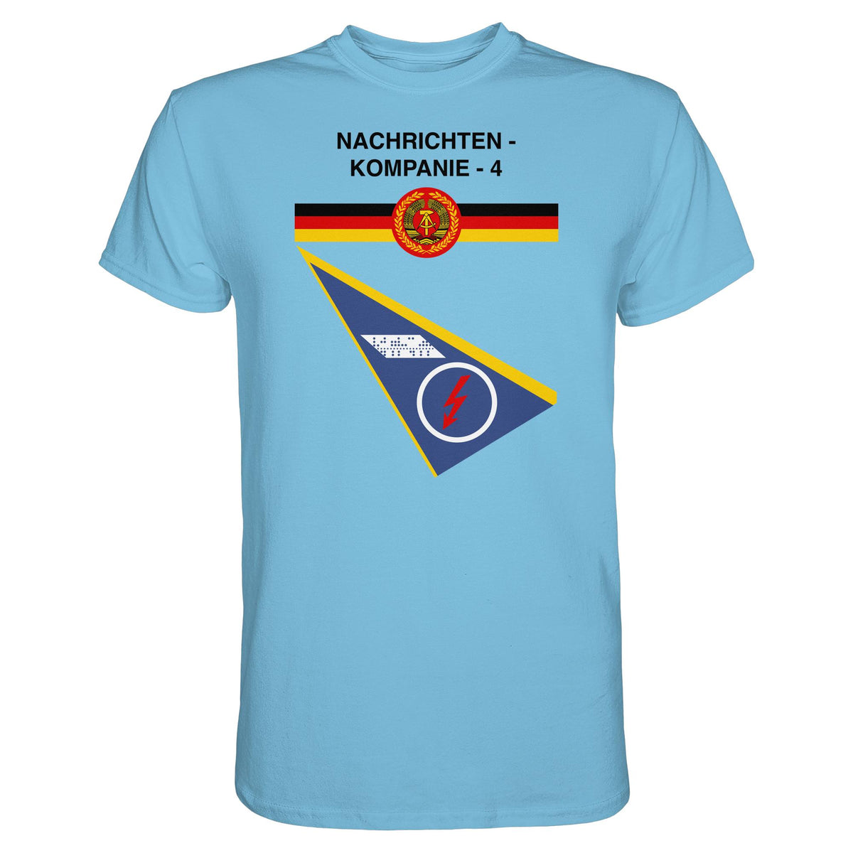 DDR Ostalgie Shirt Unisex • NVA - NACHRICHTENKOMPANIE 4