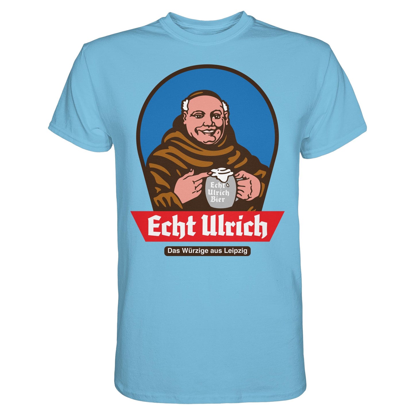 DDR Ostalgie Shirt Unisex • ECHT ULRICH BIER LEIPZIG