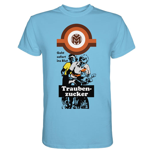 DDR Ostalgie Shirt Unisex • TRAUBENZUCKER - GEHT SOFORT INS BLUT