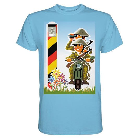 DDR Ostalgie Shirt Unisex • NVA-GRENZTRUPPEN (ORIGINAL-PLAKAT)