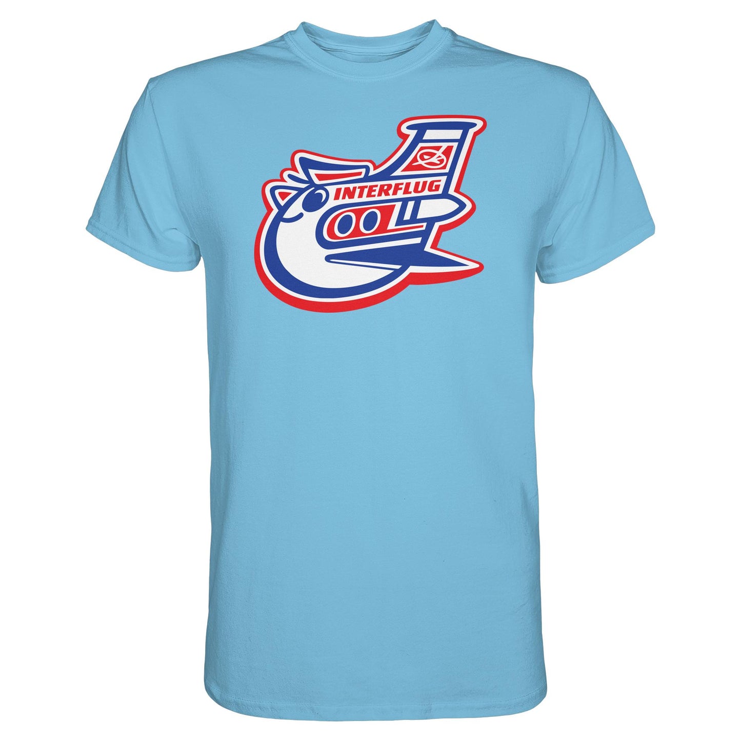 DDR Ostalgie Shirt Unisex • INTERFLUG (ORIGINAL PIN)