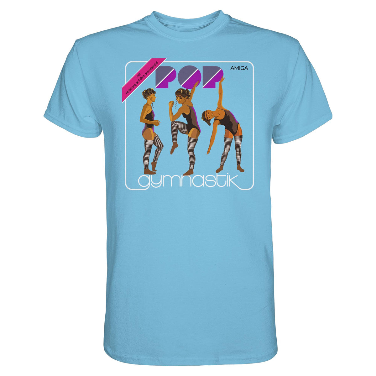 DDR Ostalgie Shirt Unisex • AMIGA POP-GYMNASTIK (ORIGINAL PLATTENCOVER)