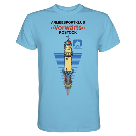 DDR Ostalgie Shirt Unisex • ARMEESPORTKLUB VORWÄRTS ROSTOCK