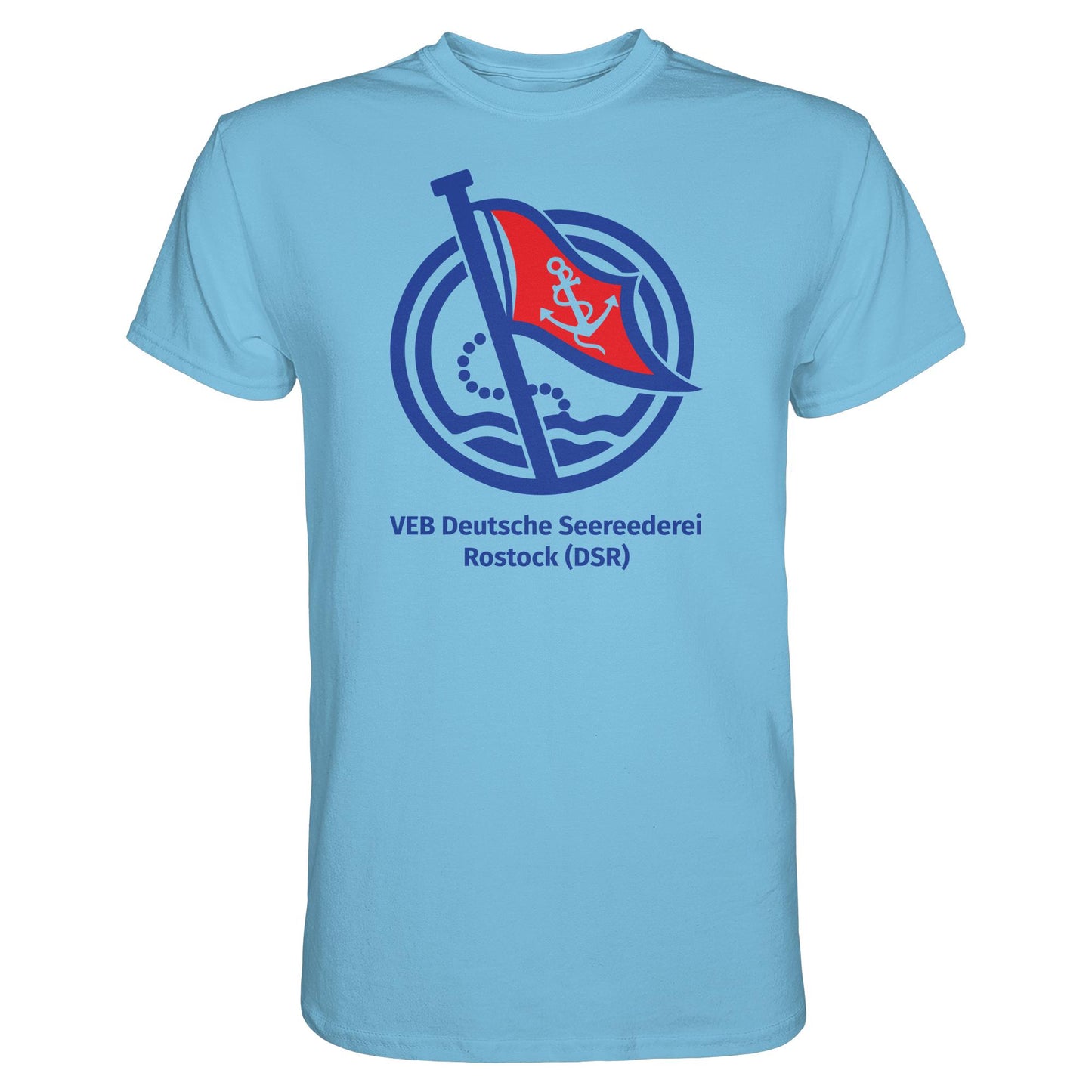 DDR Ostalgie Shirt Unisex • VEB DEUTSCHE SEEREEDEREI ROSTOCK (DSR)