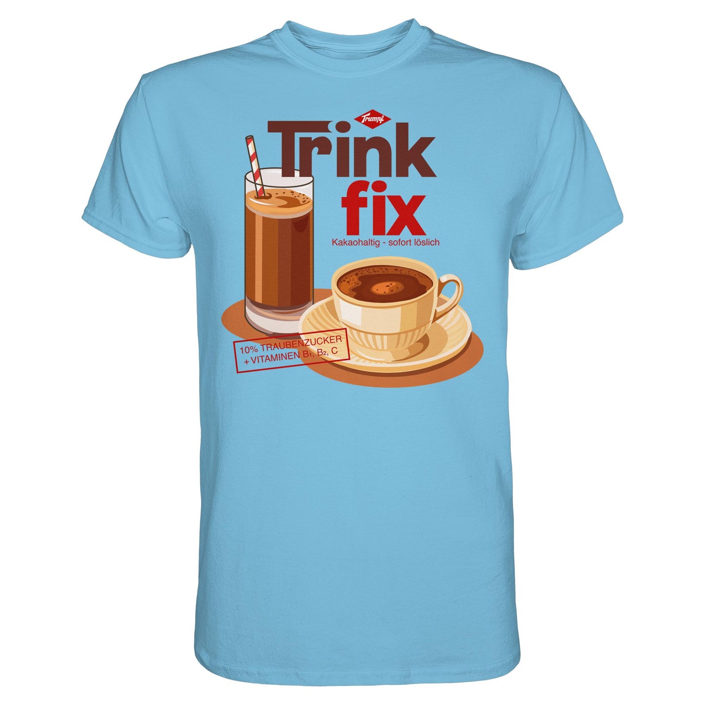 DDR Ostalgie Shirt Unisex • TRINK FIX - DOSEN-DESIGN