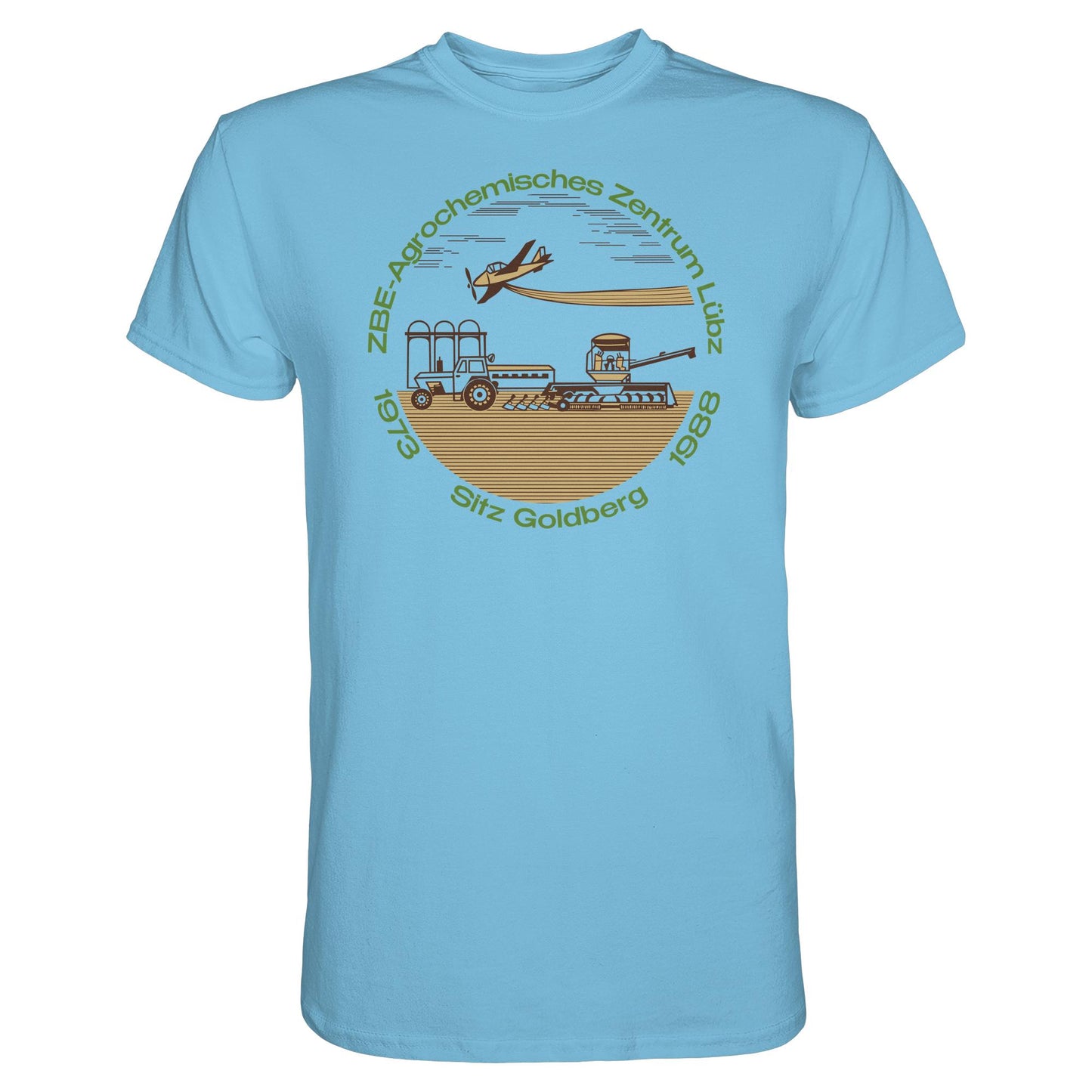 DDR Ostalgie Shirt Unisex • ZBE AGROCHEMISCHES ZENTRUM LÜBZ