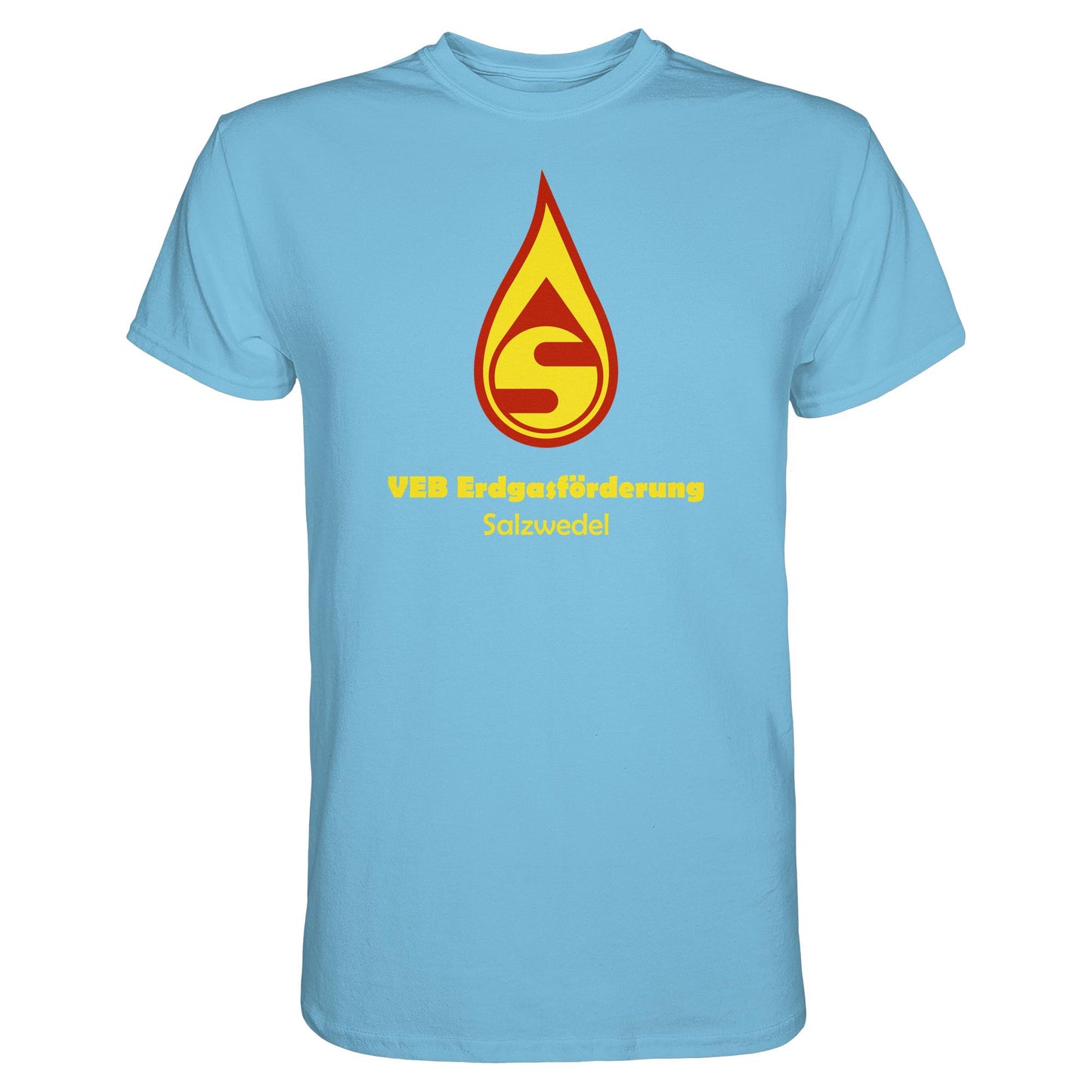 DDR Ostalgie Shirt Unisex • VEB ERDGASFÖRDERUNG SALZWEDEL
