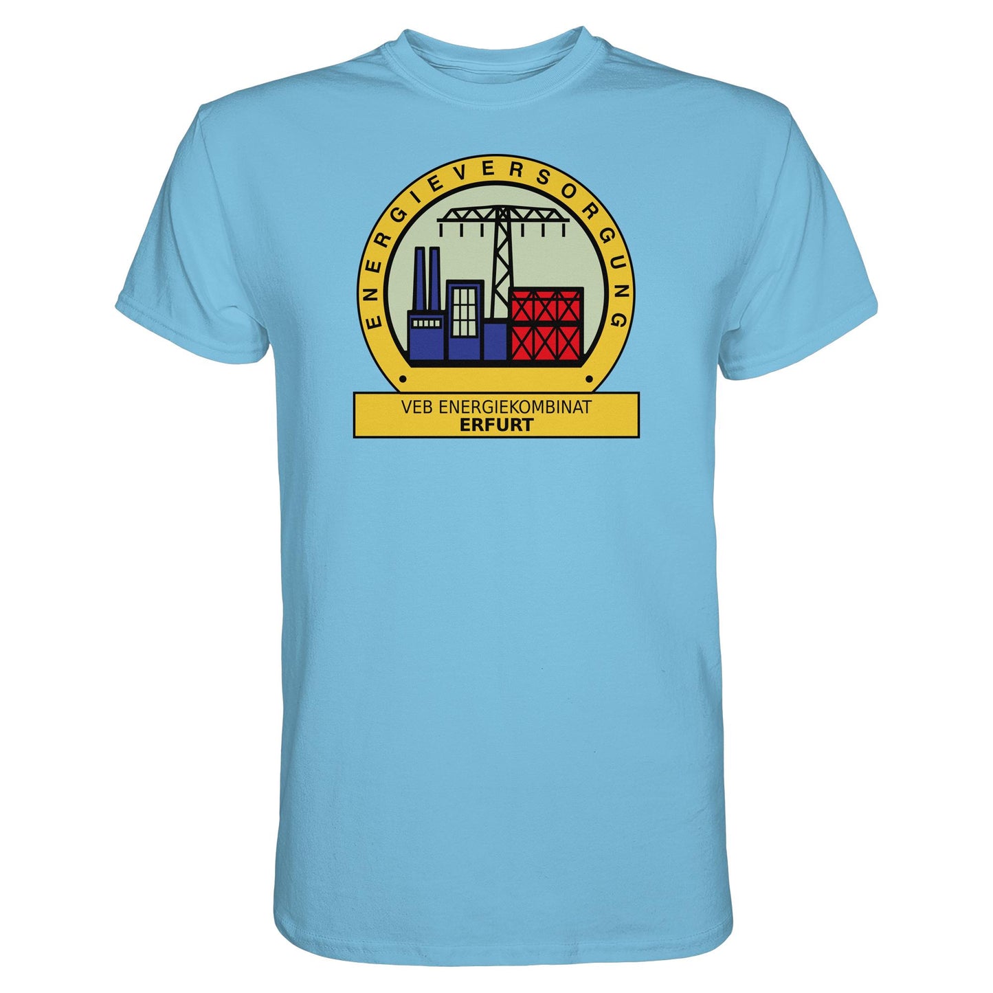 DDR Ostalgie Shirt Unisex • VEB ENERGIEKOMBINAT ERFURT