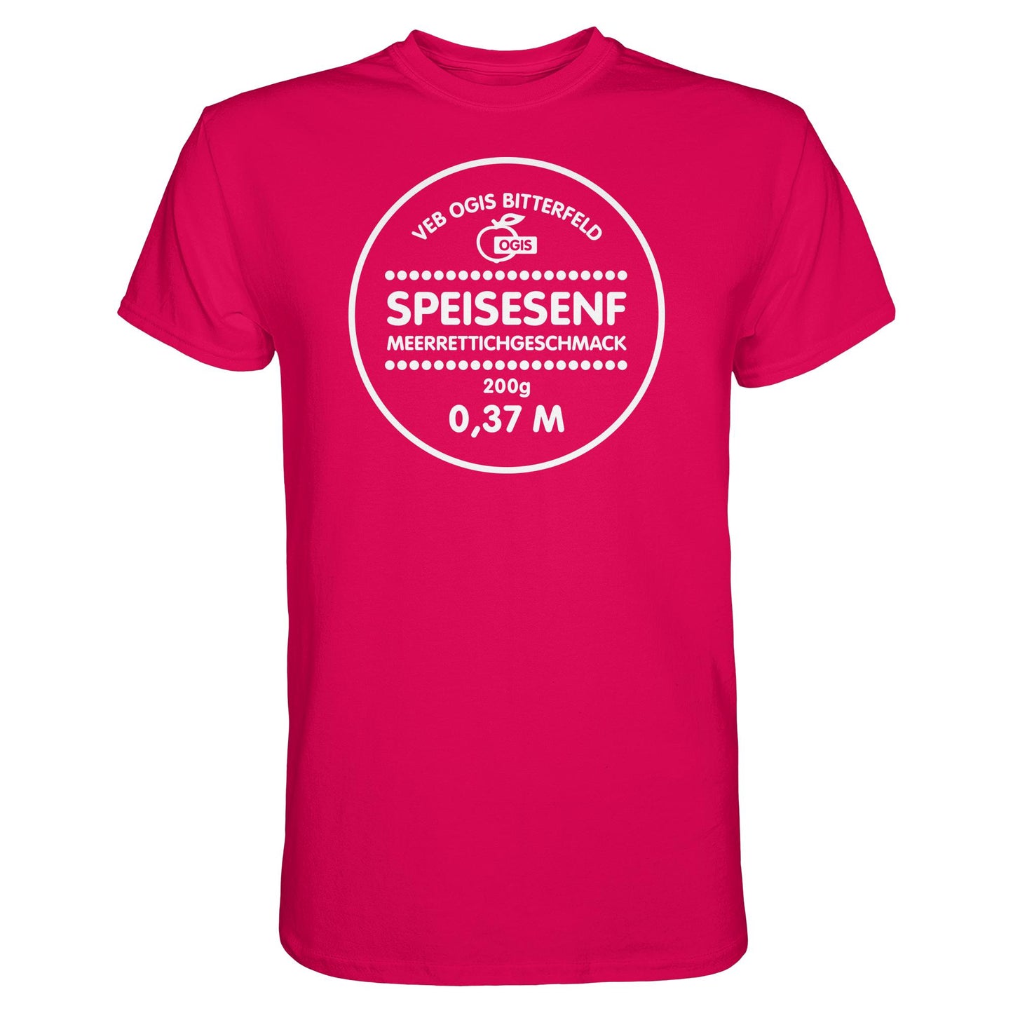 DDR Ostalgie Shirt Unisex • VEB OGIS BITTERFELD - SPEISESENF