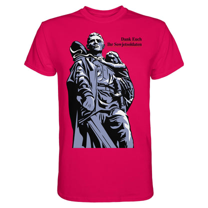 DDR Ostalgie Shirt Unisex • DANK EUCH IHR SOWJETSOLDATEN (DDR ORIGINAL-PLAKAT)