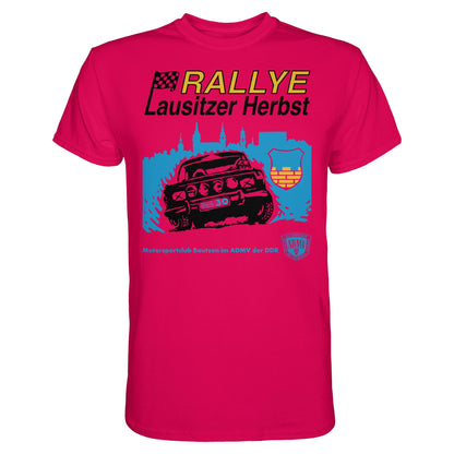 PREMIUM SHIRT UNISEX • RALLYE LAUSITZER HERBST, MOTORSPORTCLUB BAUTZEN