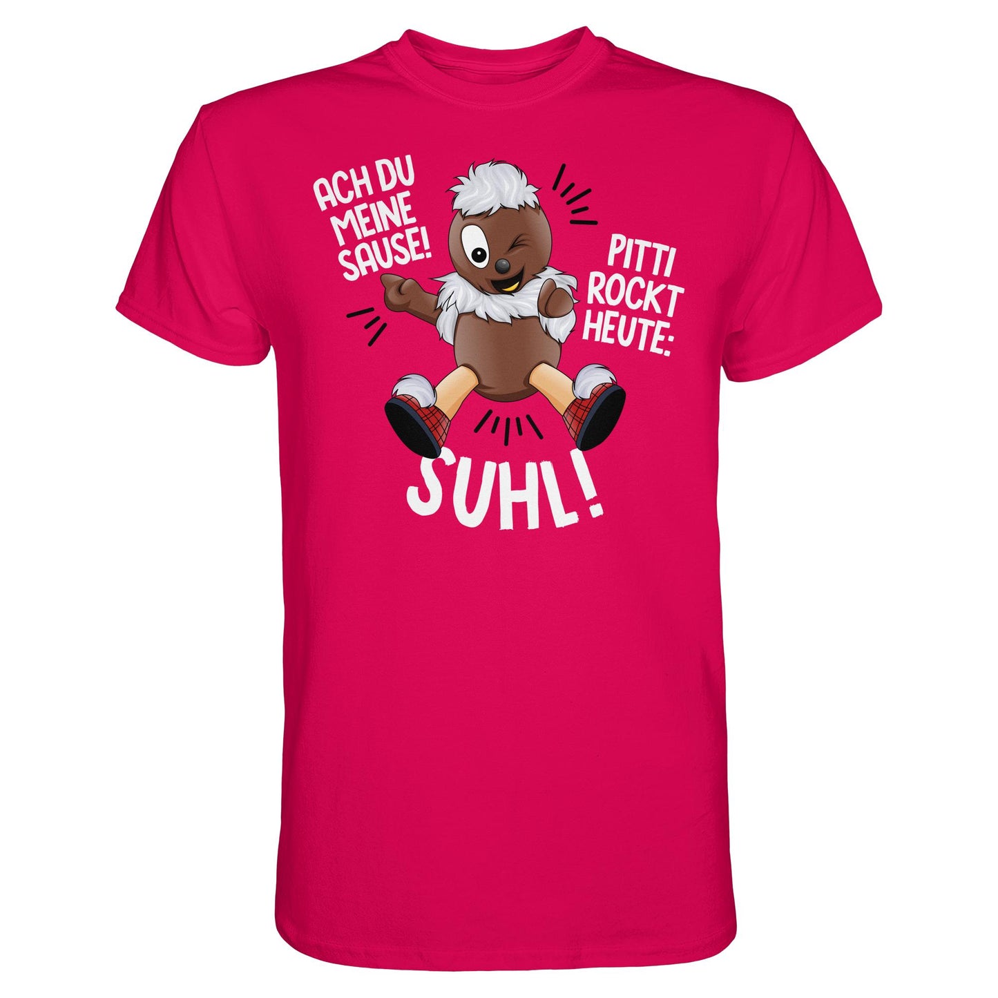 PITTI STADT-NICKI (SHIRT) • PITTI ROCKT HEUTE SUHL!