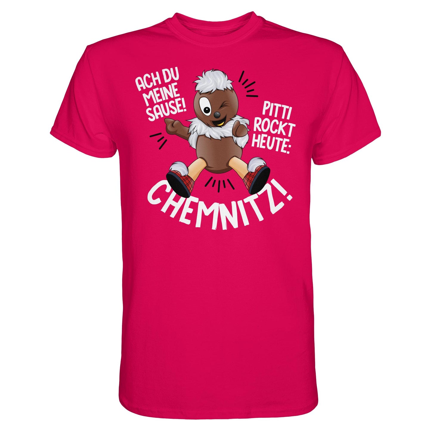 PITTI STADT-NICKI (SHIRT) • PITTI ROCKT HEUTE CHEMNITZ!