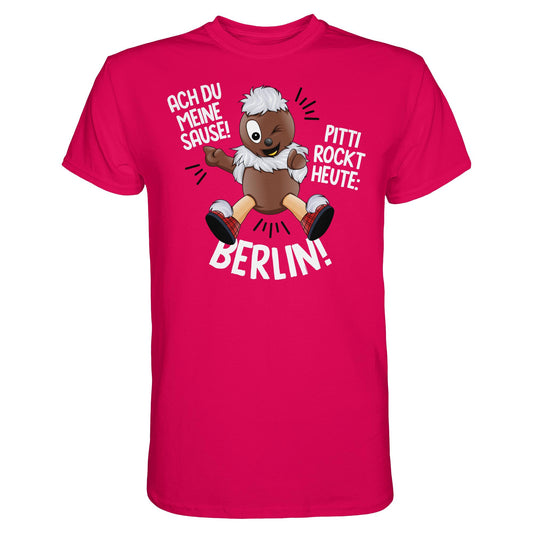 PITTI STADT-NICKI (SHIRT) • PITTI ROCKT HEUTE BERLIN!