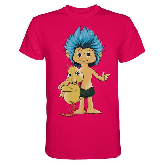 DDR Ostalgie Shirt Unisex • UNSER SANDMÄNNCHEN - PLUMPS & KÜKEN