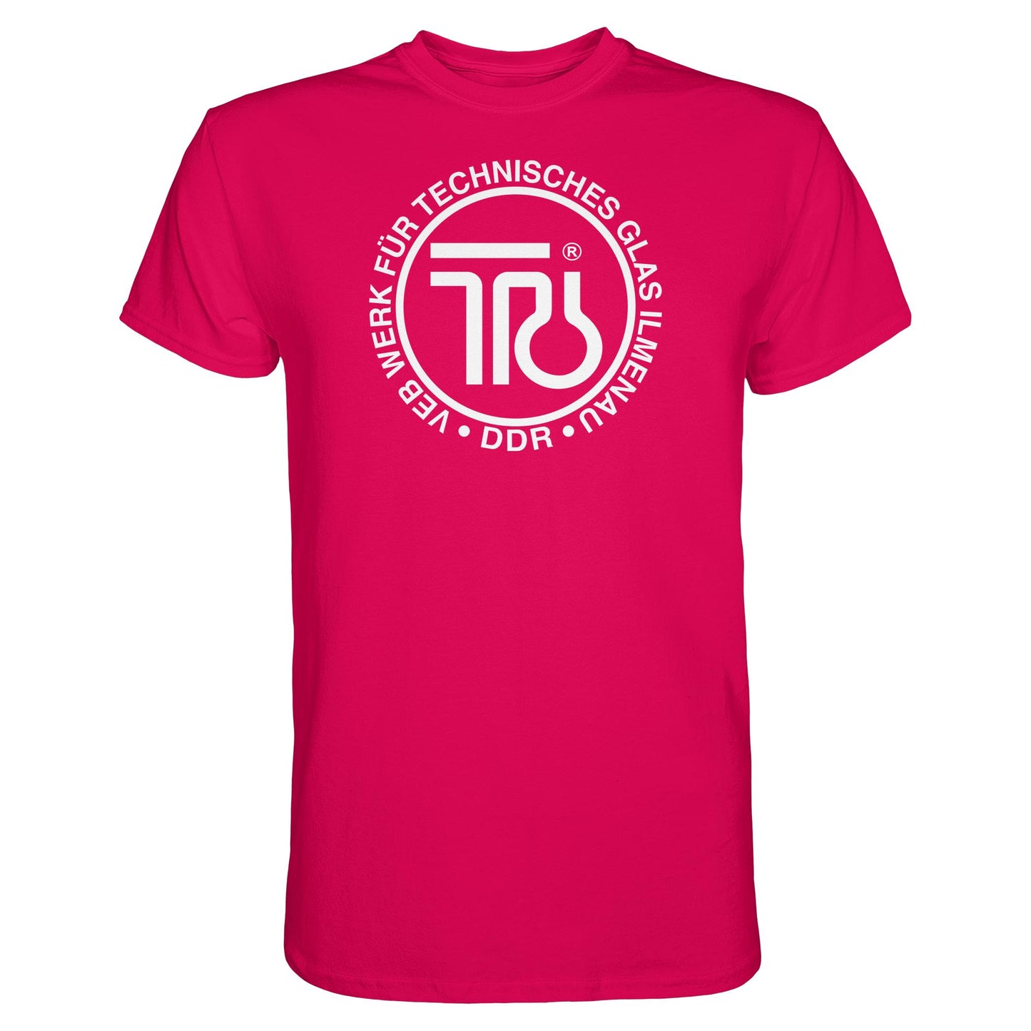 DDR Ostalgie Shirt Unisex • VEB WERK FÜR TECHNISCHES GLAS ILMENAU