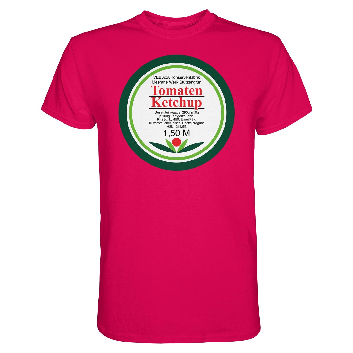 DDR Ostalgie Shirt Unisex • VEB AXA KONSERVEN MEERANE - TOMATEN-KETCHUP