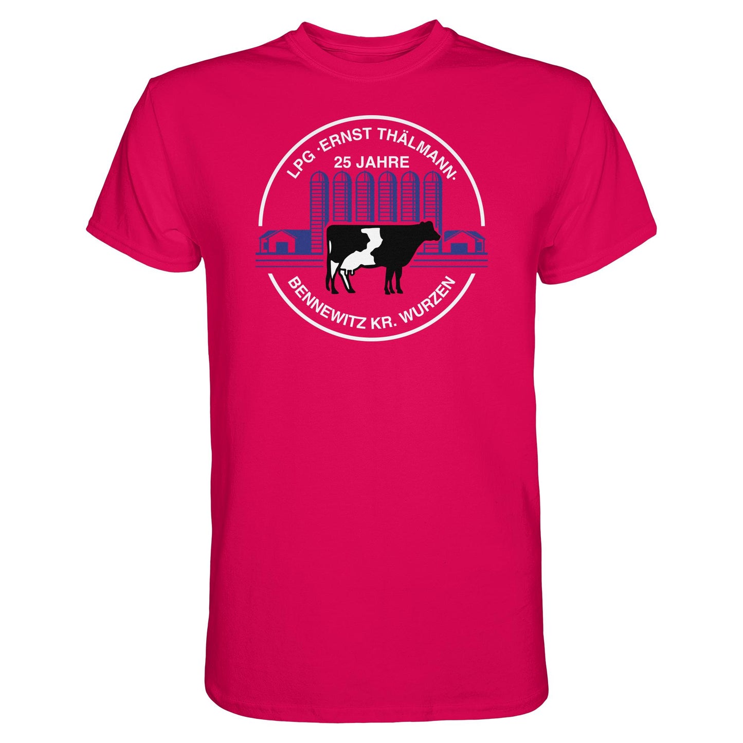 DDR Ostalgie Shirt Unisex • LPG ERNST THÄLMANN BENNEWITZ - WURZEN