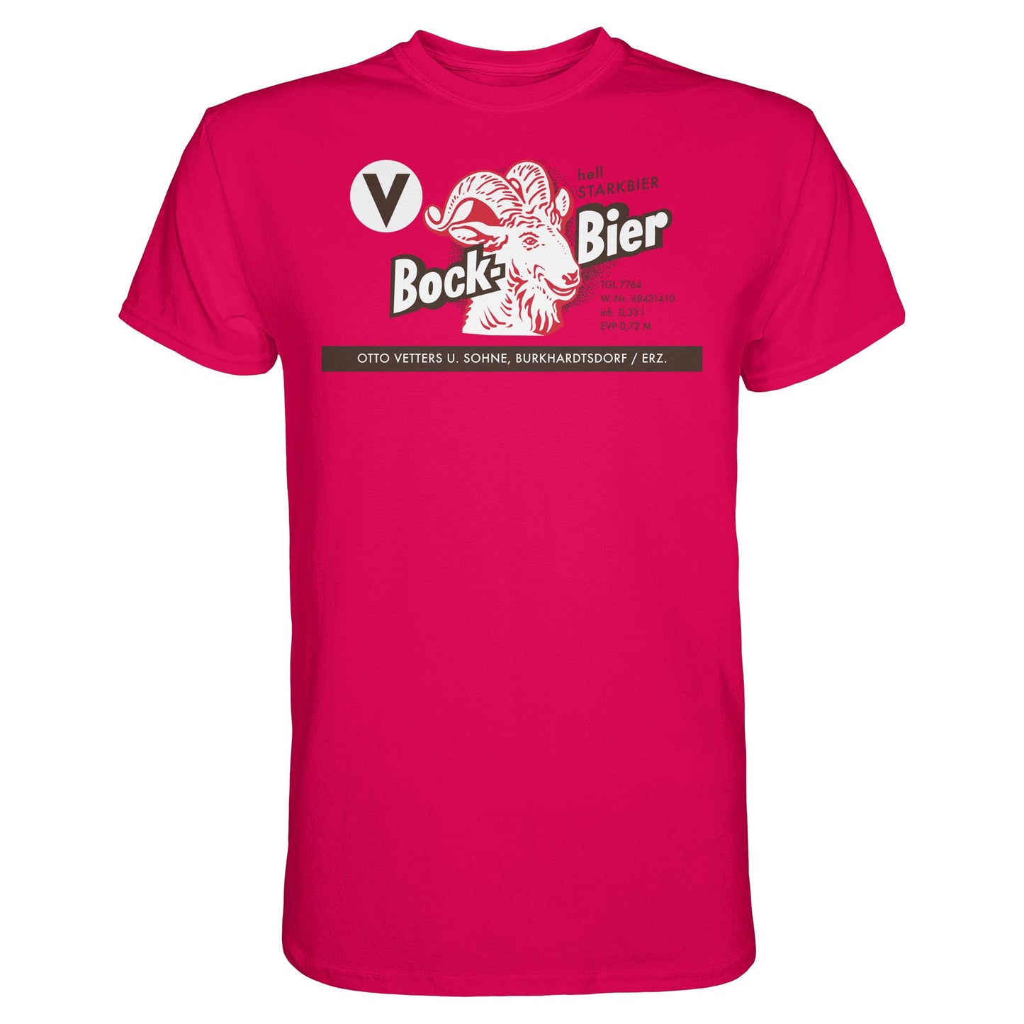 DDR Ostalgie Shirt Unisex • BOCKBIER - OTTO VETTERS ERZGEBIRGE