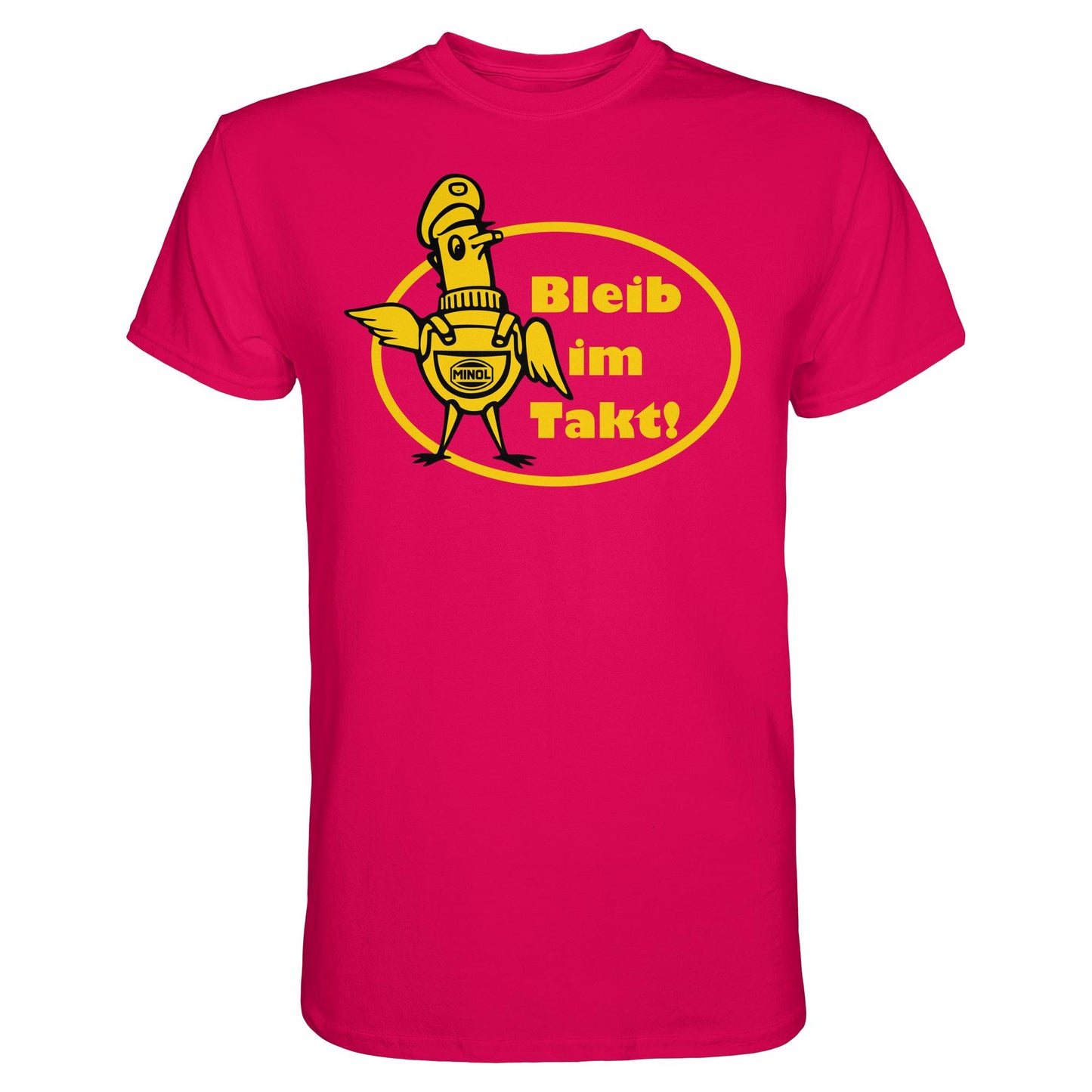 DDR Ostalgie Shirt Unisex • MINOL - BLEIB IM TAKT