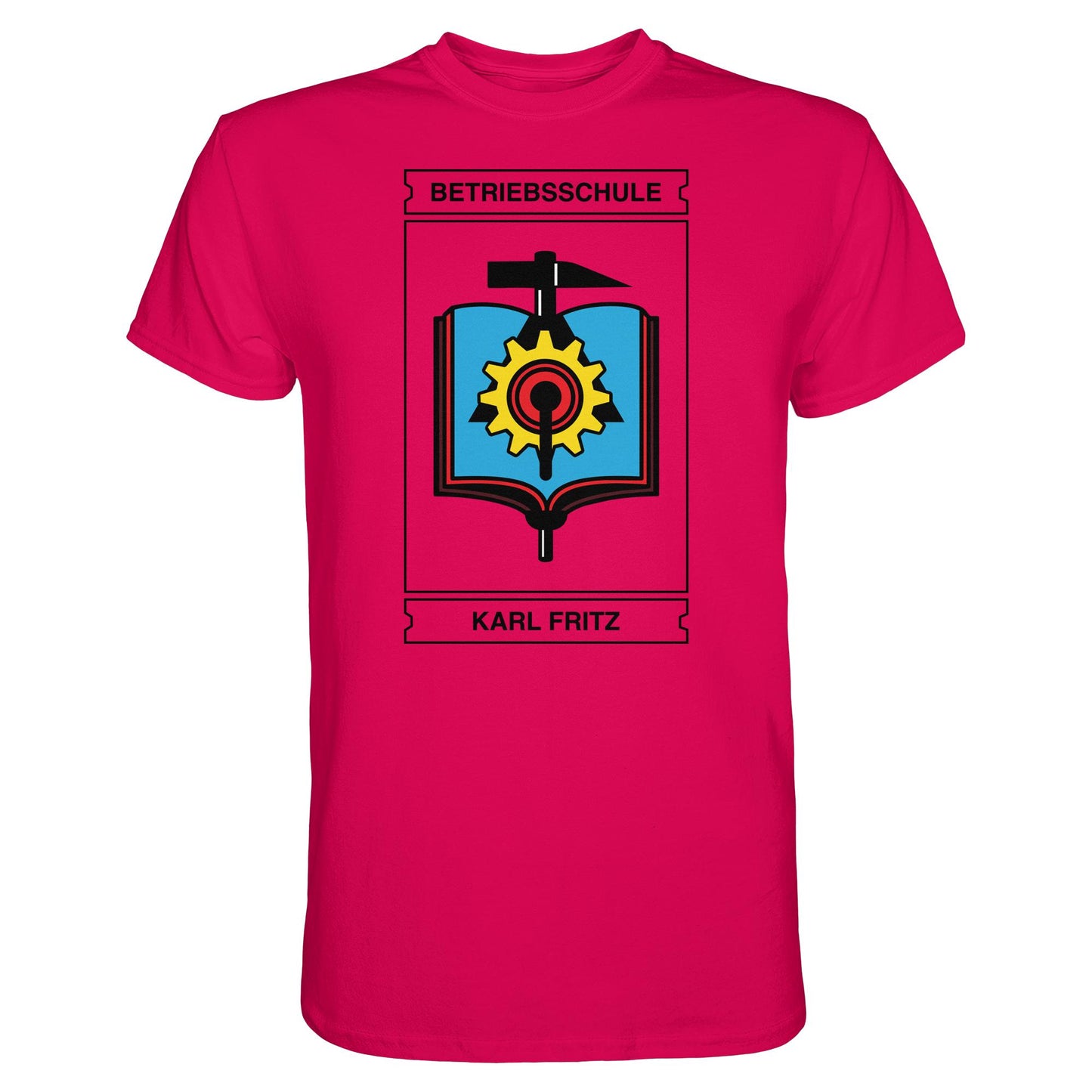 DDR Ostalgie Shirt Unisex • BETRIEBSSCHULE KARL FRITZ WISMAR