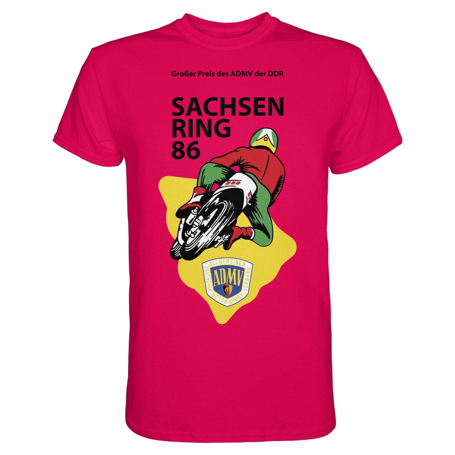DDR Ostalgie Shirt Unisex • GROSSER PREIS DER DDR - SACHSENRING 1986