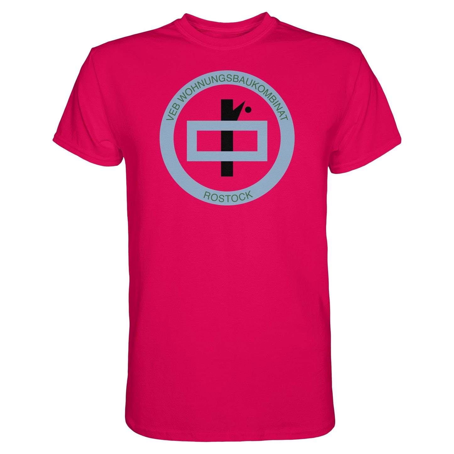DDR Ostalgie Shirt Unisex • VEB WOHNUNGSBAUKOMBINAT ROSTOCK