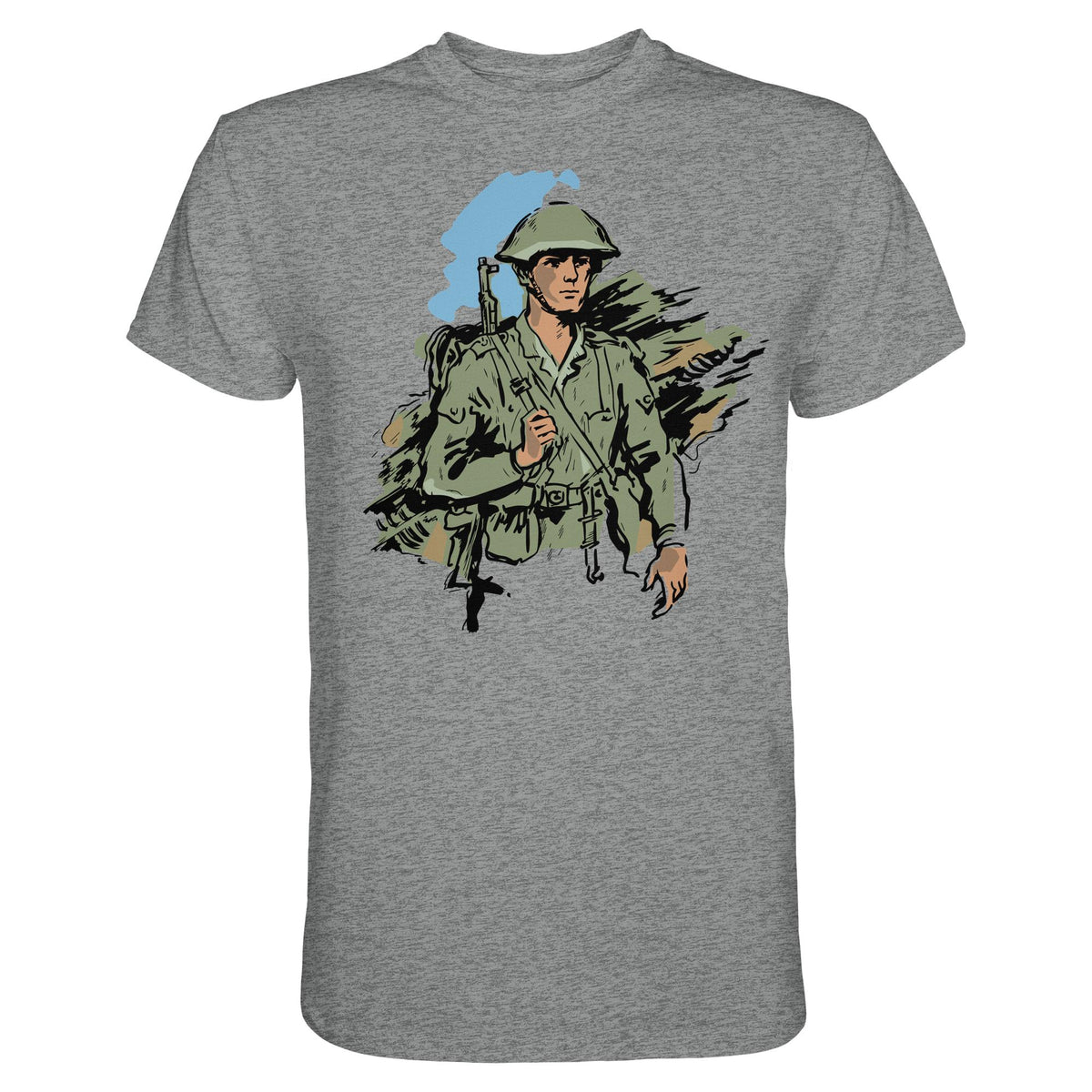 DDR Ostalgie Shirt Unisex • NVA-SOLDAT (ORIGINAL-ILLUSTRATION)
