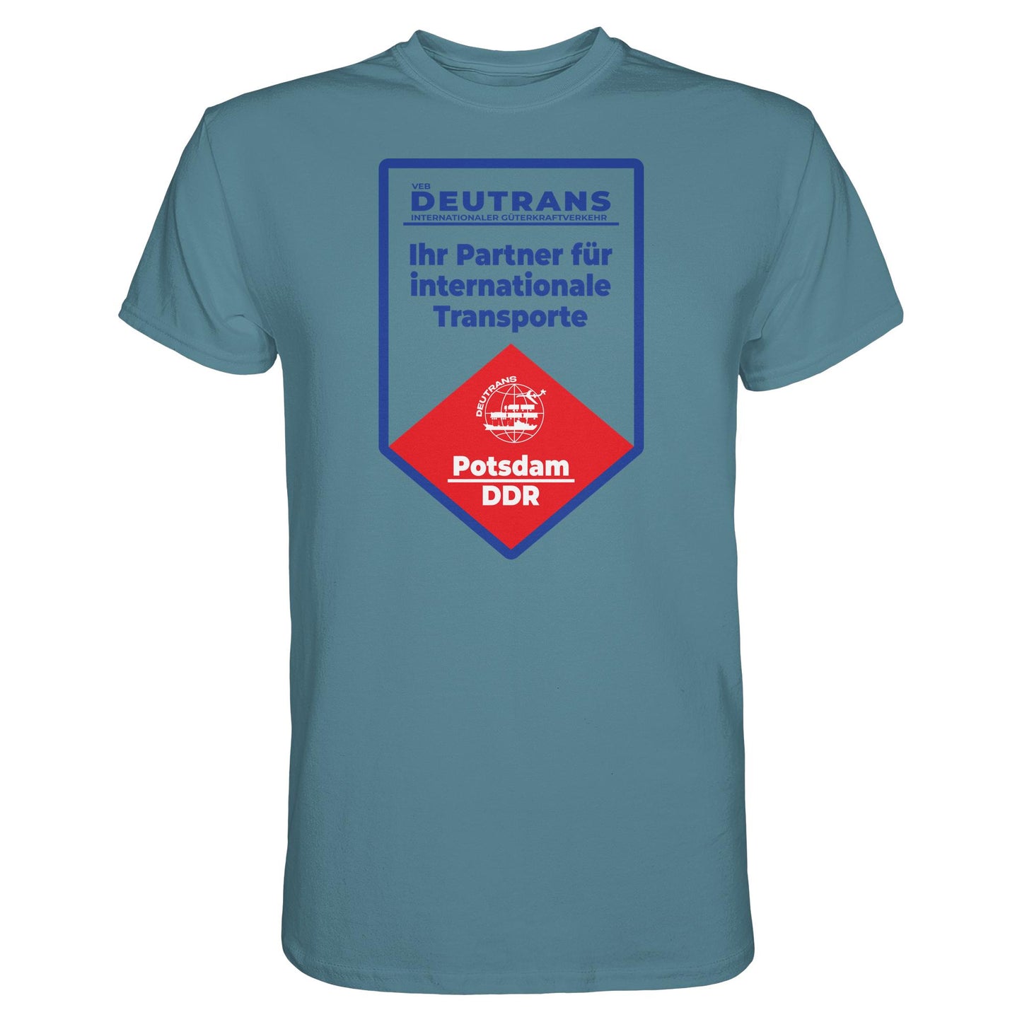 DDR Ostalgie Shirt Unisex • VEB DEUTRANS - POTSDAM