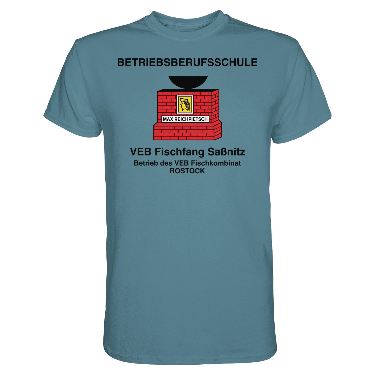 DDR Ostalgie Shirt Unisex • BETRIEBSBERUFSSCHULE MAX REICHPIETSCH