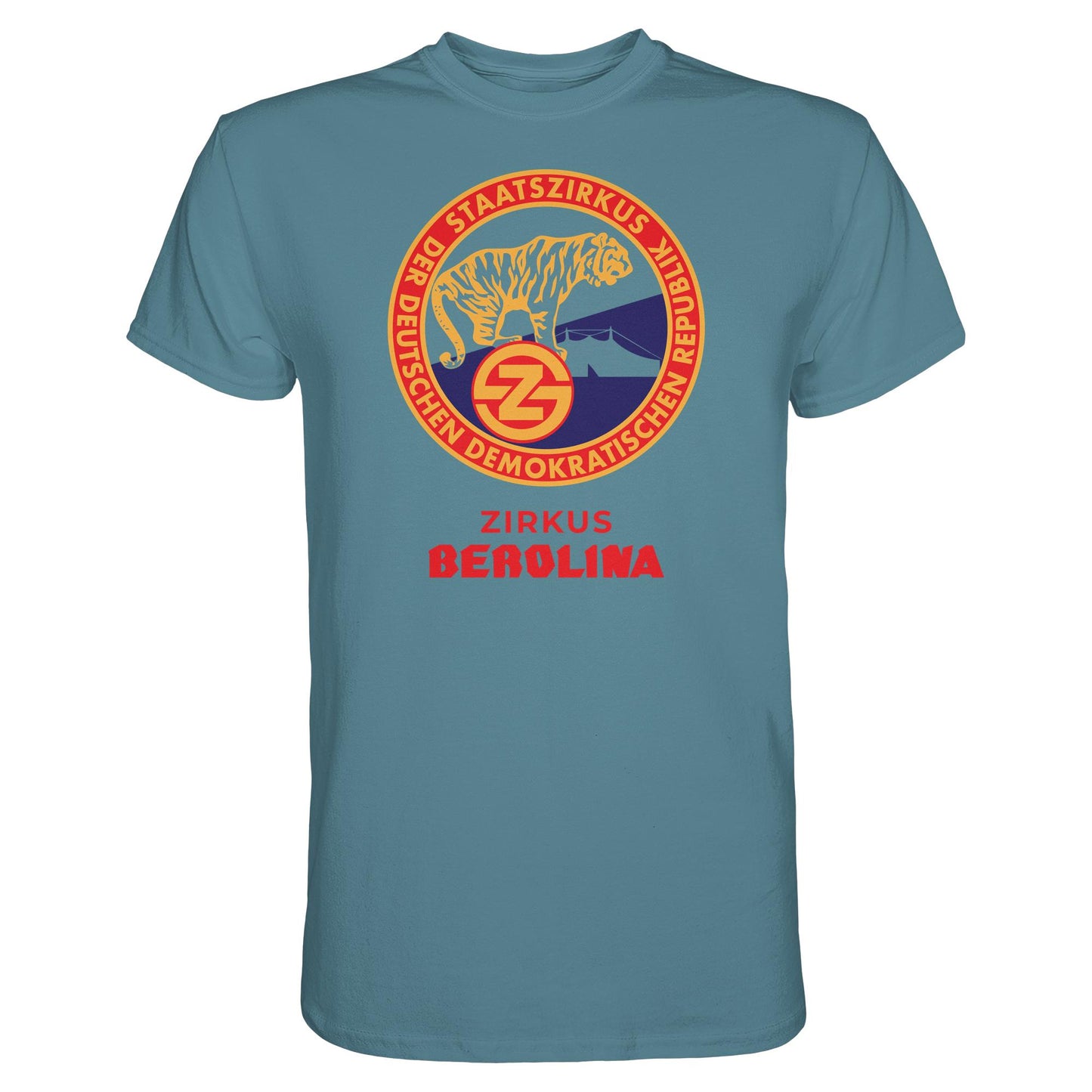 DDR Ostalgie Shirt Unisex • DDR STAATSZIRKUS BEROLINA
