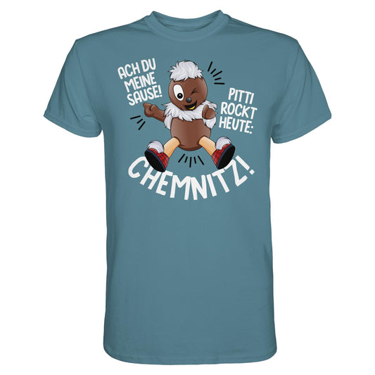 PITTI STADT-NICKI (SHIRT) • PITTI ROCKT HEUTE CHEMNITZ!