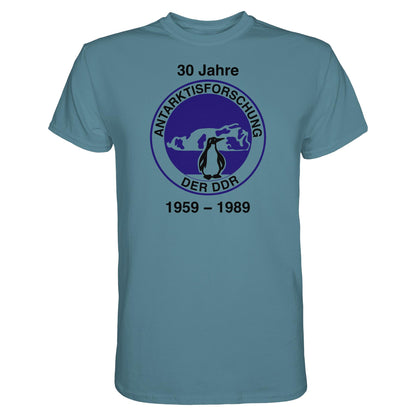 PREMIUM SHIRT UNISEX • 30 JAHRE ANTARKTISFORSCHUNG DER DDR - 1989