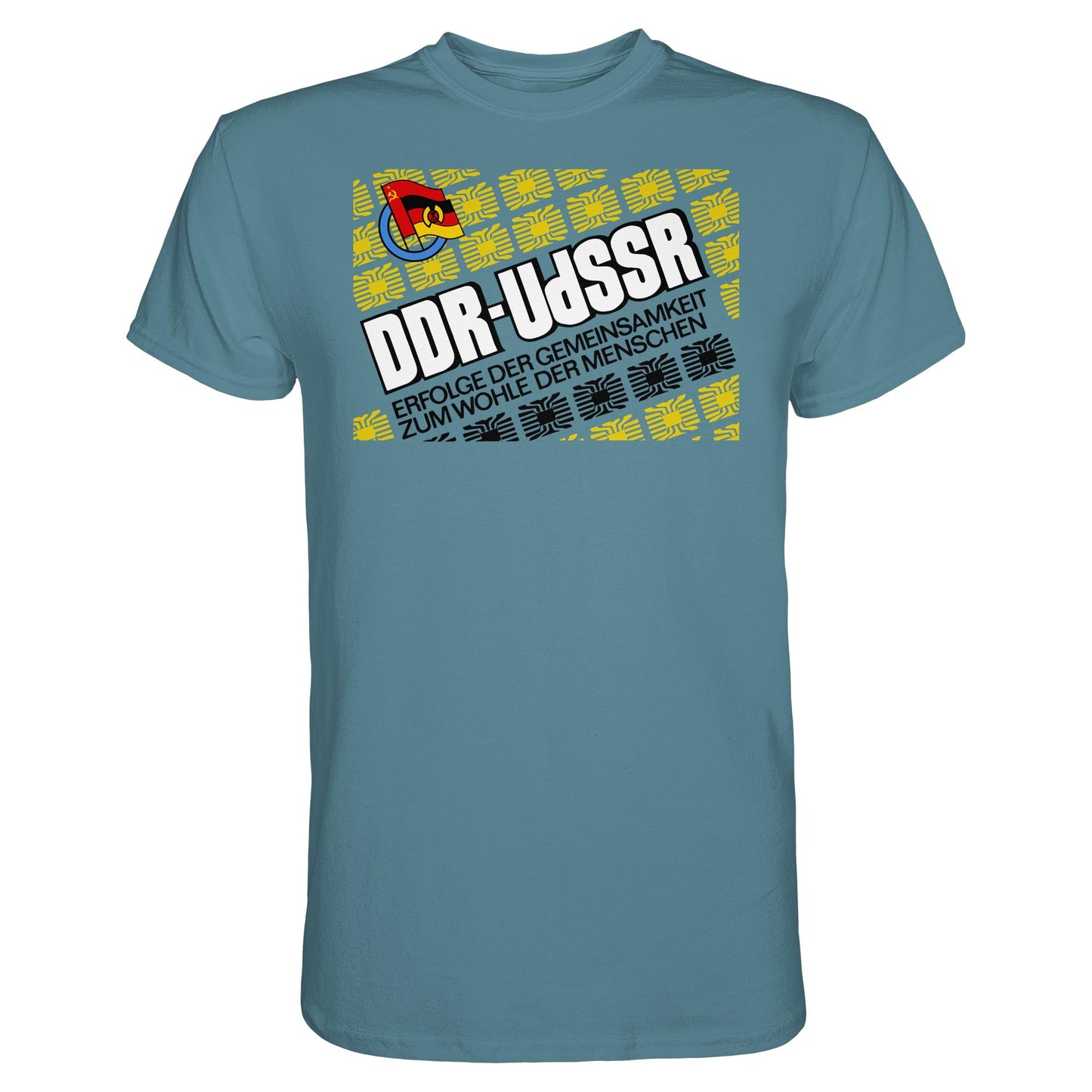DDR Ostalgie Shirt Unisex • DDR - UDSSR: ERFOLGE DER GEMEINSAMKEIT