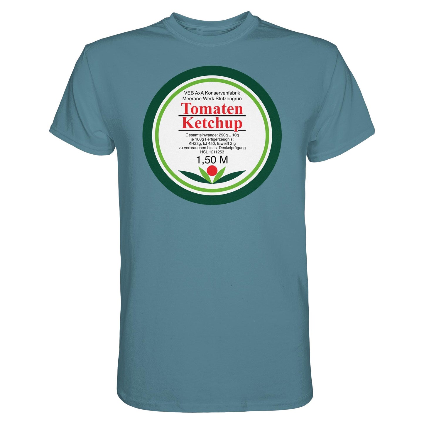 DDR Ostalgie Shirt Unisex • VEB AXA KONSERVEN MEERANE - TOMATEN-KETCHUP