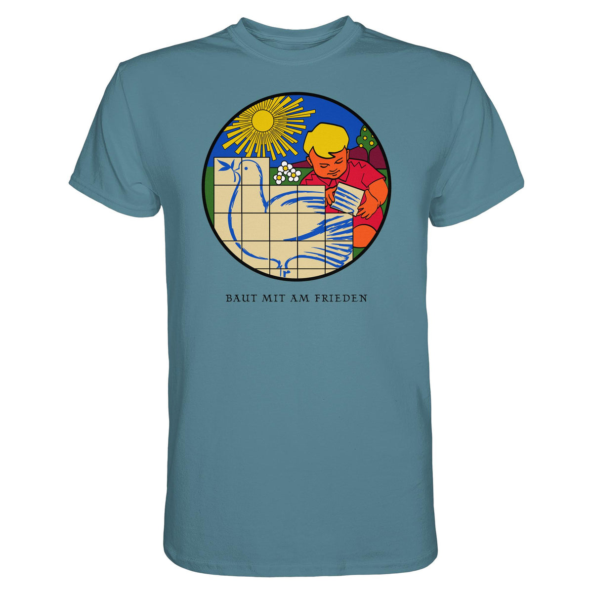 BAUT MIT AM FRIEDEN | DDR Ostalgie Shirt Unisex