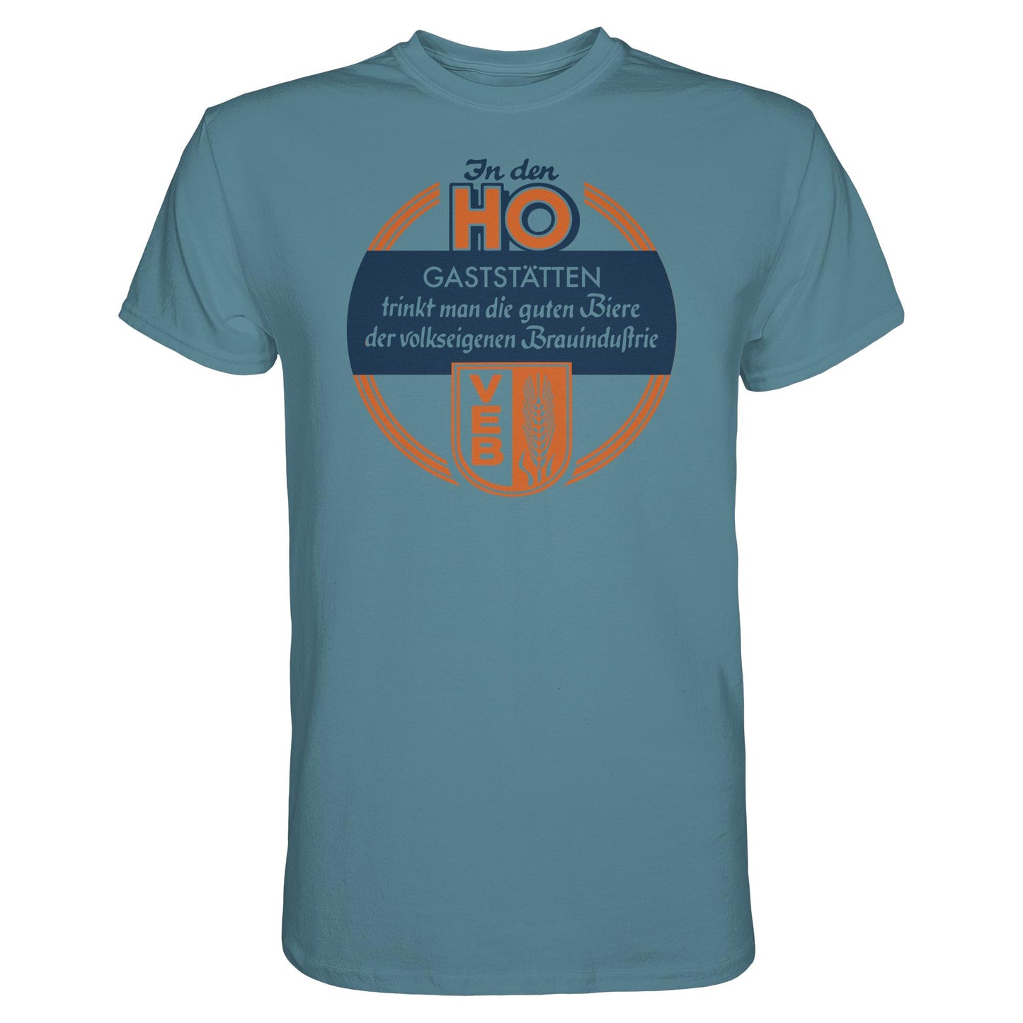 DDR Ostalgie Shirt Unisex • HO - VOLKSEIGENE BRAUINDUSTRIE