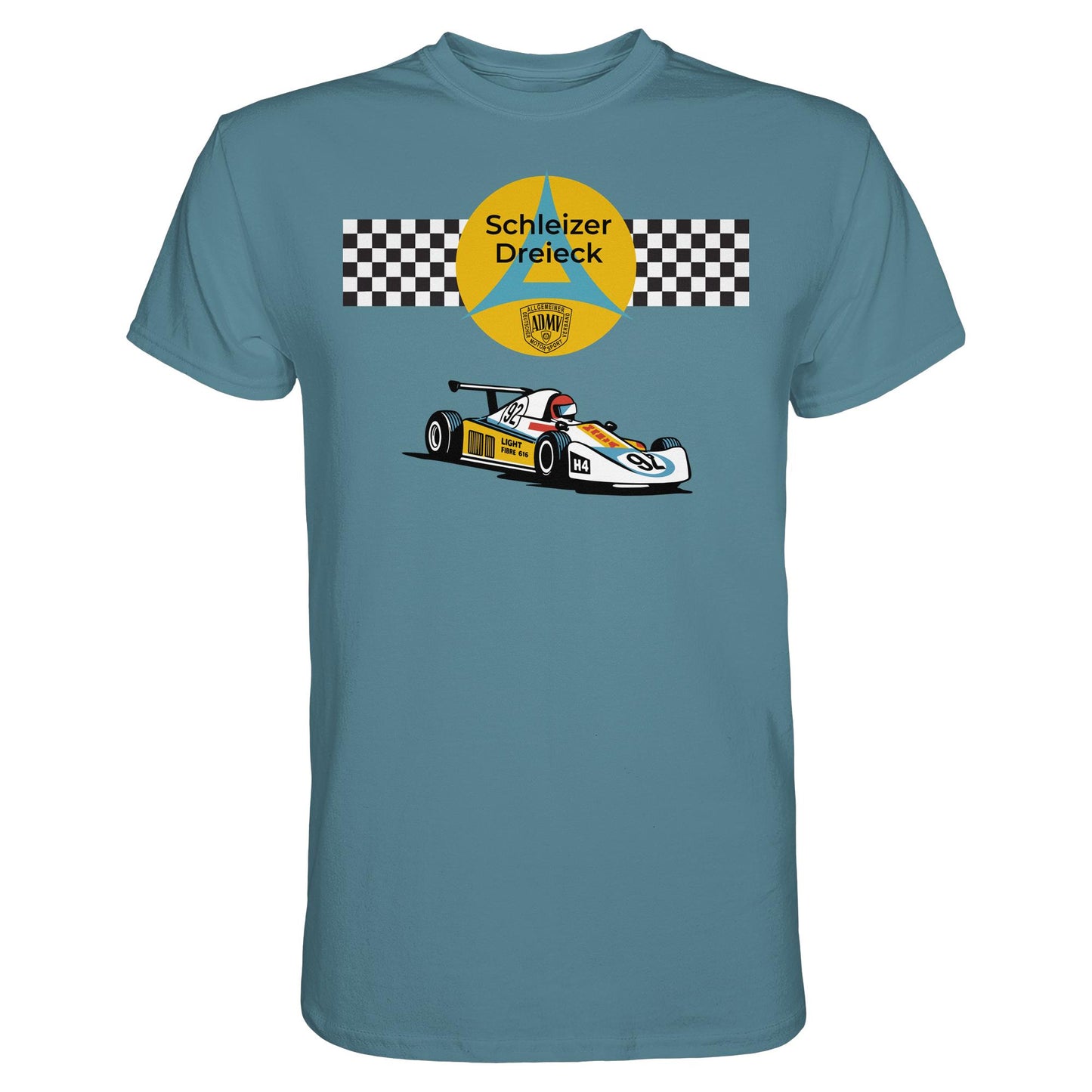 DDR Ostalgie Shirt Unisex • SCHLEIZER DREIECK DDR (ORIGINAL-WIMPEL)