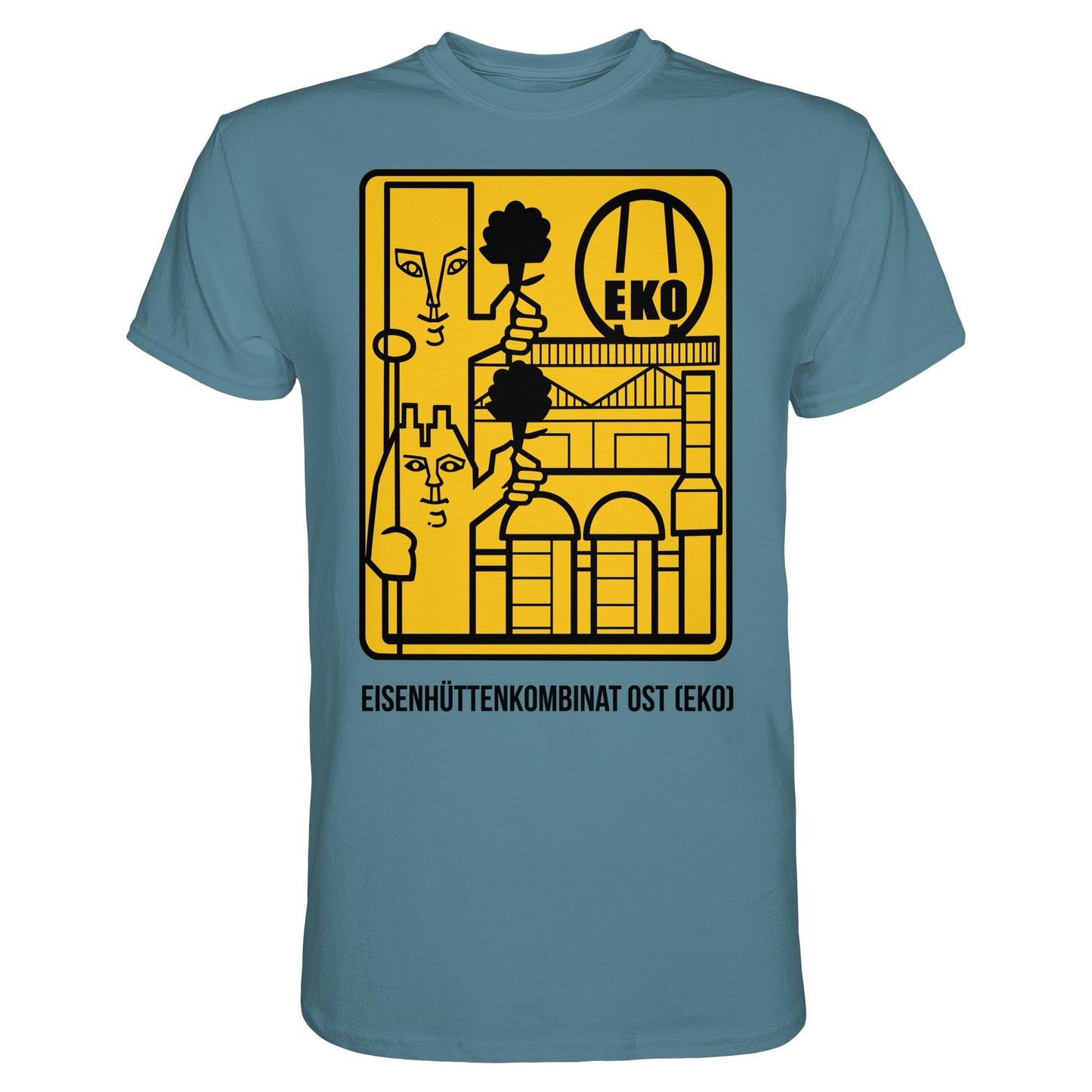 DDR Ostalgie Shirt Unisex • EISENHÜTTENKOMBINAT OST (EKO)