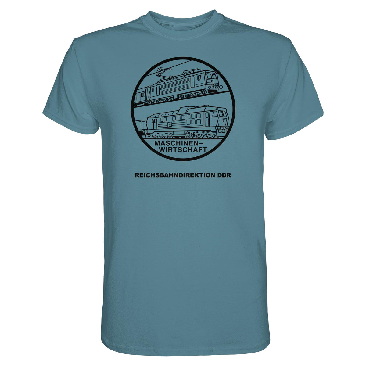 DDR Ostalgie Shirt Unisex • MASCHINENWIRTSCHAFT DR