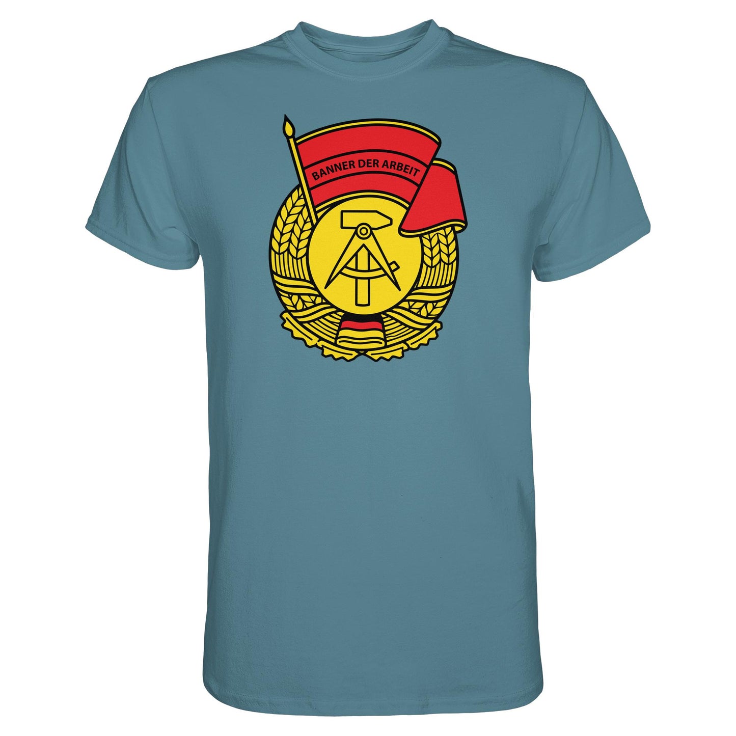 DDR Ostalgie Shirt Unisex • BANNER DER ARBEIT