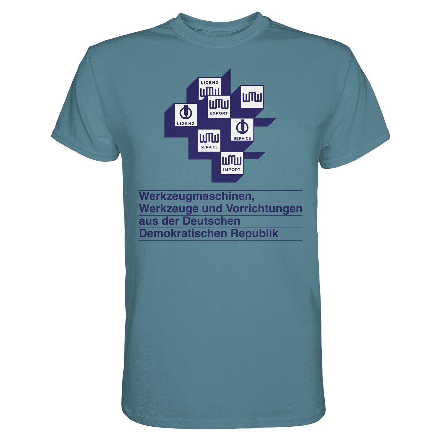 DDR Ostalgie Shirt Unisex • WMW WERKZEUGMASCHINEN DER DDR