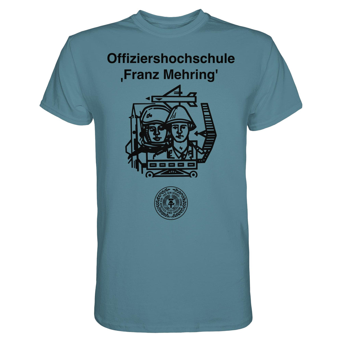 DDR Ostalgie Shirt Unisex • NVA - OFFIZIERSHOCHSCHULE FRANZ MEHRING