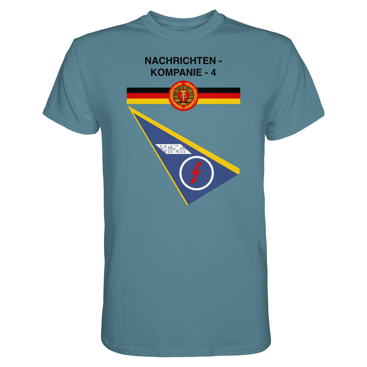 DDR Ostalgie Shirt Unisex • NVA - NACHRICHTENKOMPANIE 4