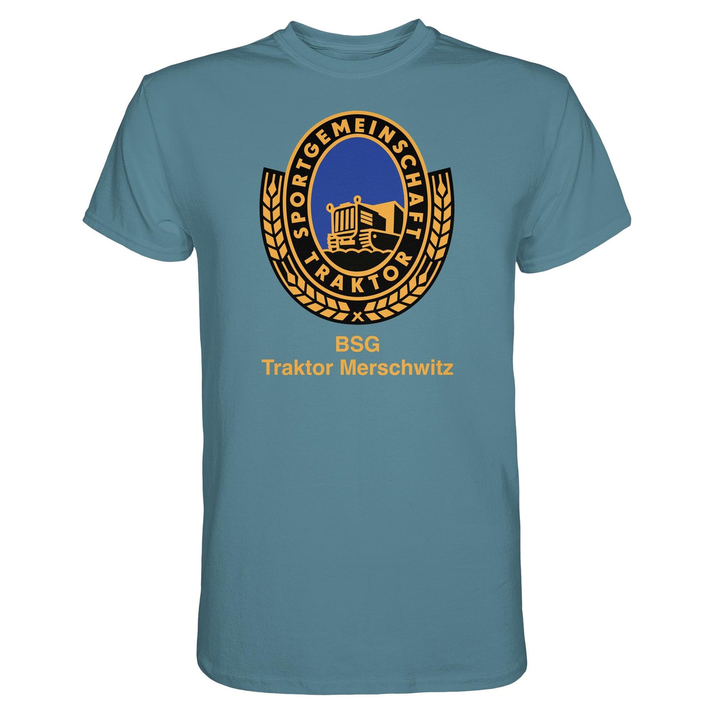 DDR Ostalgie Shirt Unisex • BSG TRAKTOR MERSCHWITZ