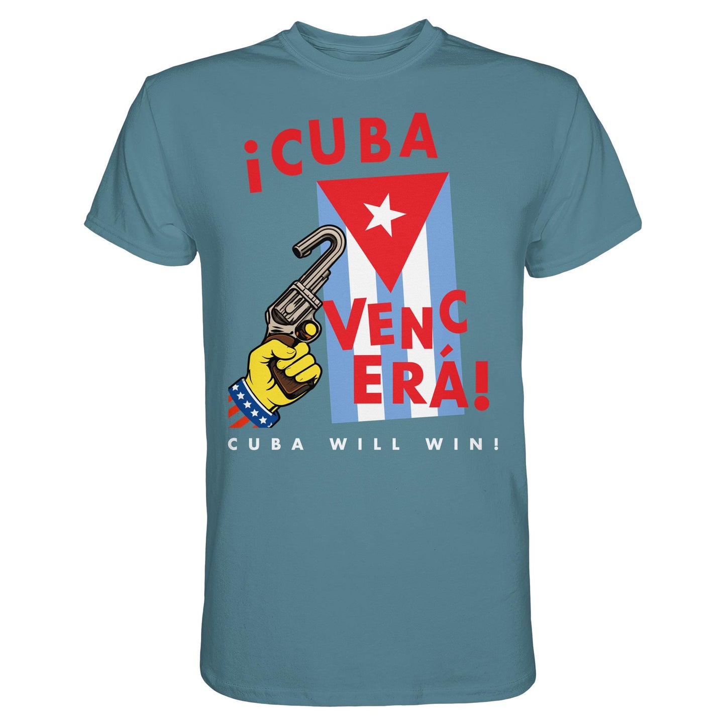 DDR Ostalgie Shirt Unisex • VENCERÁ! CUBA WILL WIN! (ORIGINAL POSTER KUBA)