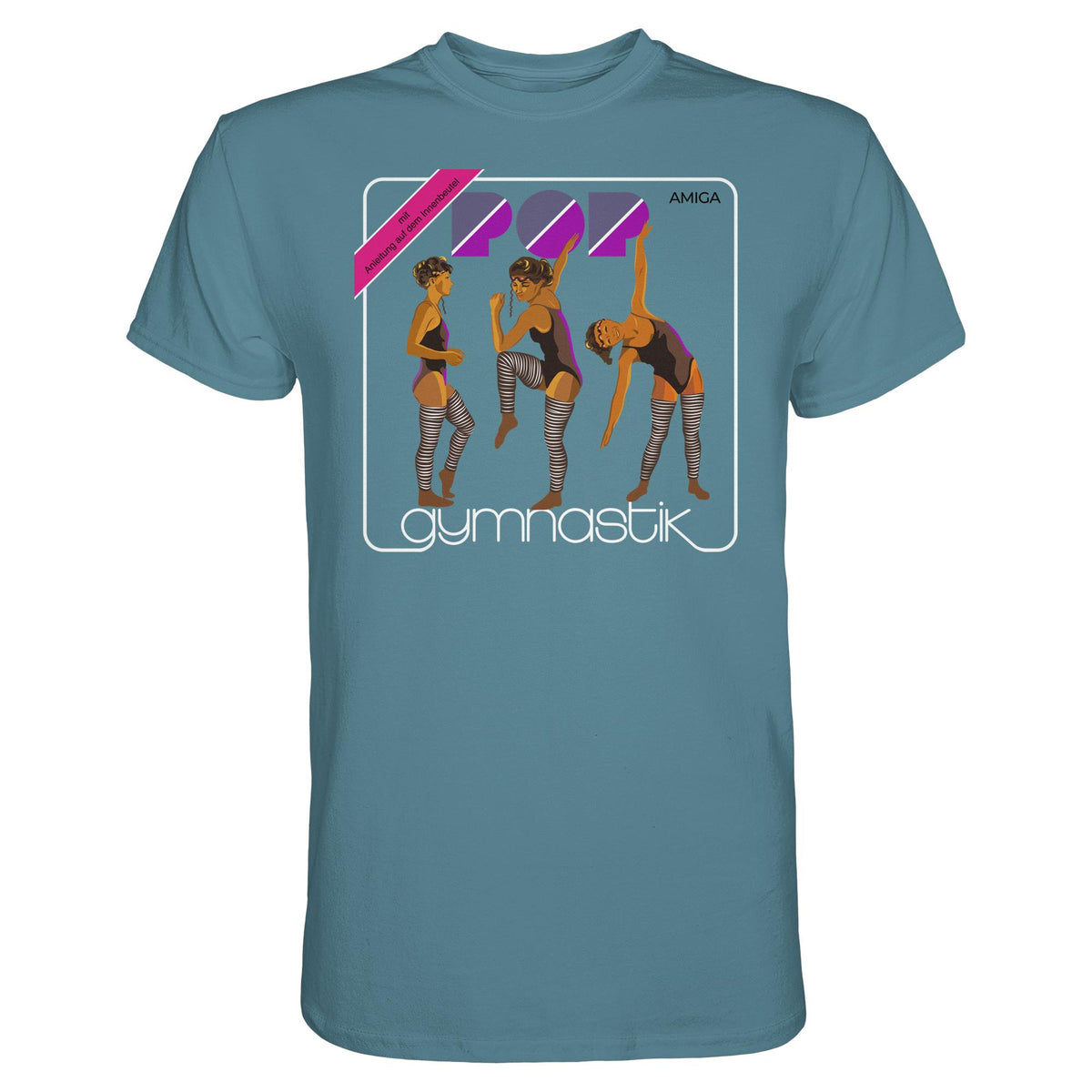 DDR Ostalgie Shirt Unisex • AMIGA POP-GYMNASTIK (ORIGINAL PLATTENCOVER)
