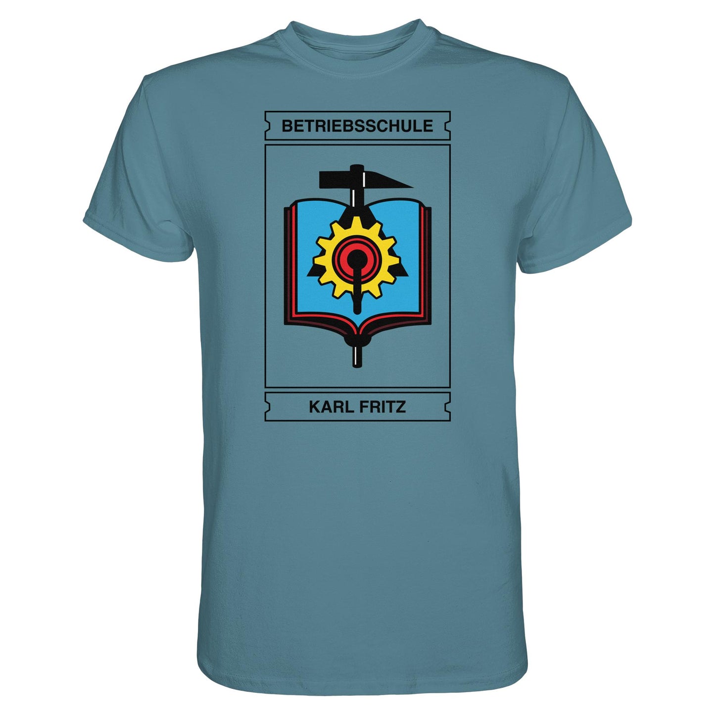 DDR Ostalgie Shirt Unisex • BETRIEBSSCHULE KARL FRITZ WISMAR